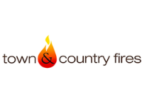 Town and Country Fires logo RA Wicks Town and Country Fires Logo
